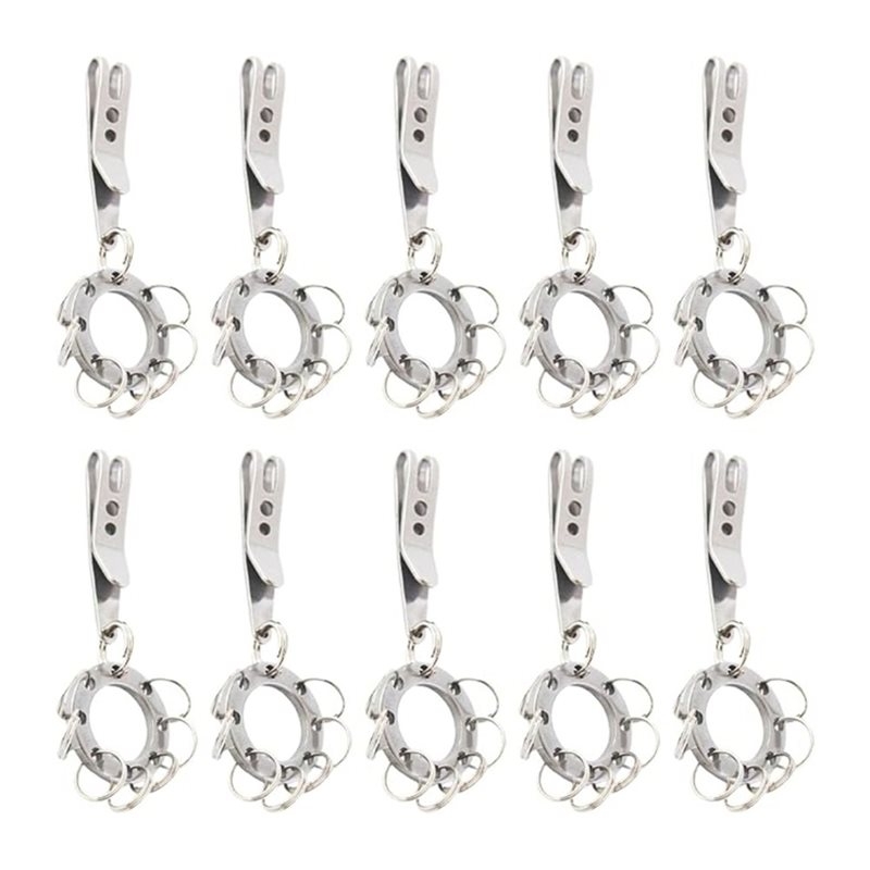 Edc Carry Clip - Clipe de cinto circular multiuso T22C